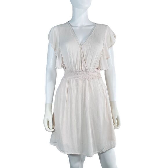 Forever 21 Fit & Flare Mini Dress Light Pink Medium - Picture 9 of 9